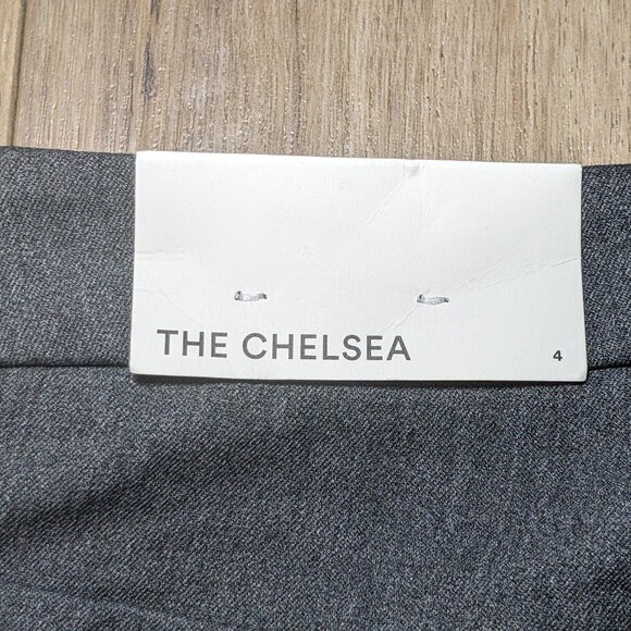 New Ann Taylor Gray Chelsea High Rise Skinny Ankle Pants Size 4 Work Career NWT - Picture 11 of 11